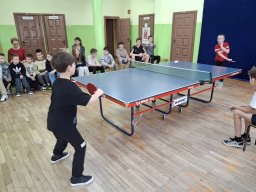 Finał Mistrzostw Szkoły w indywidualnym tenisie stołowym